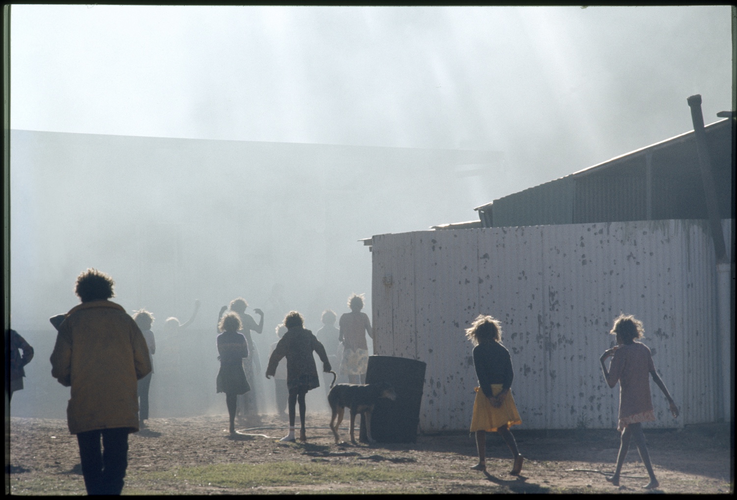 Children on the way to School