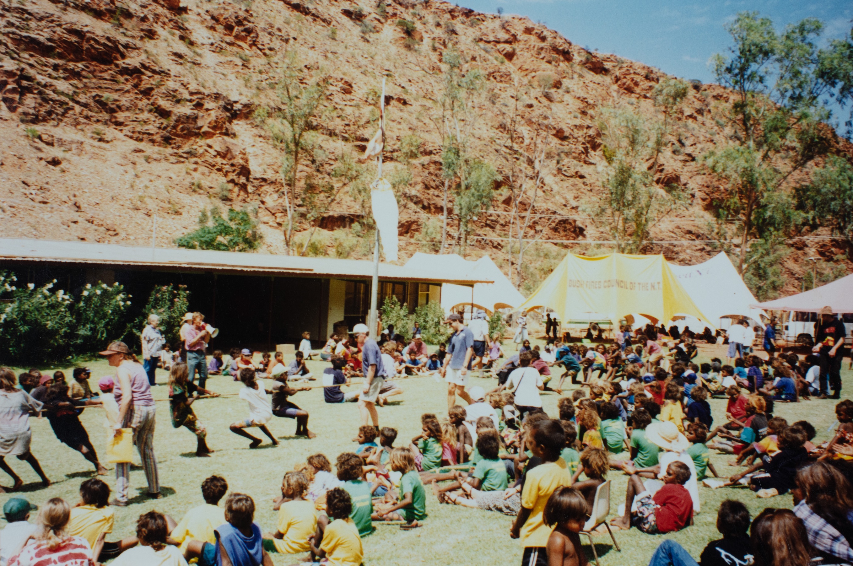 ''Tug of War' at interschool sports event