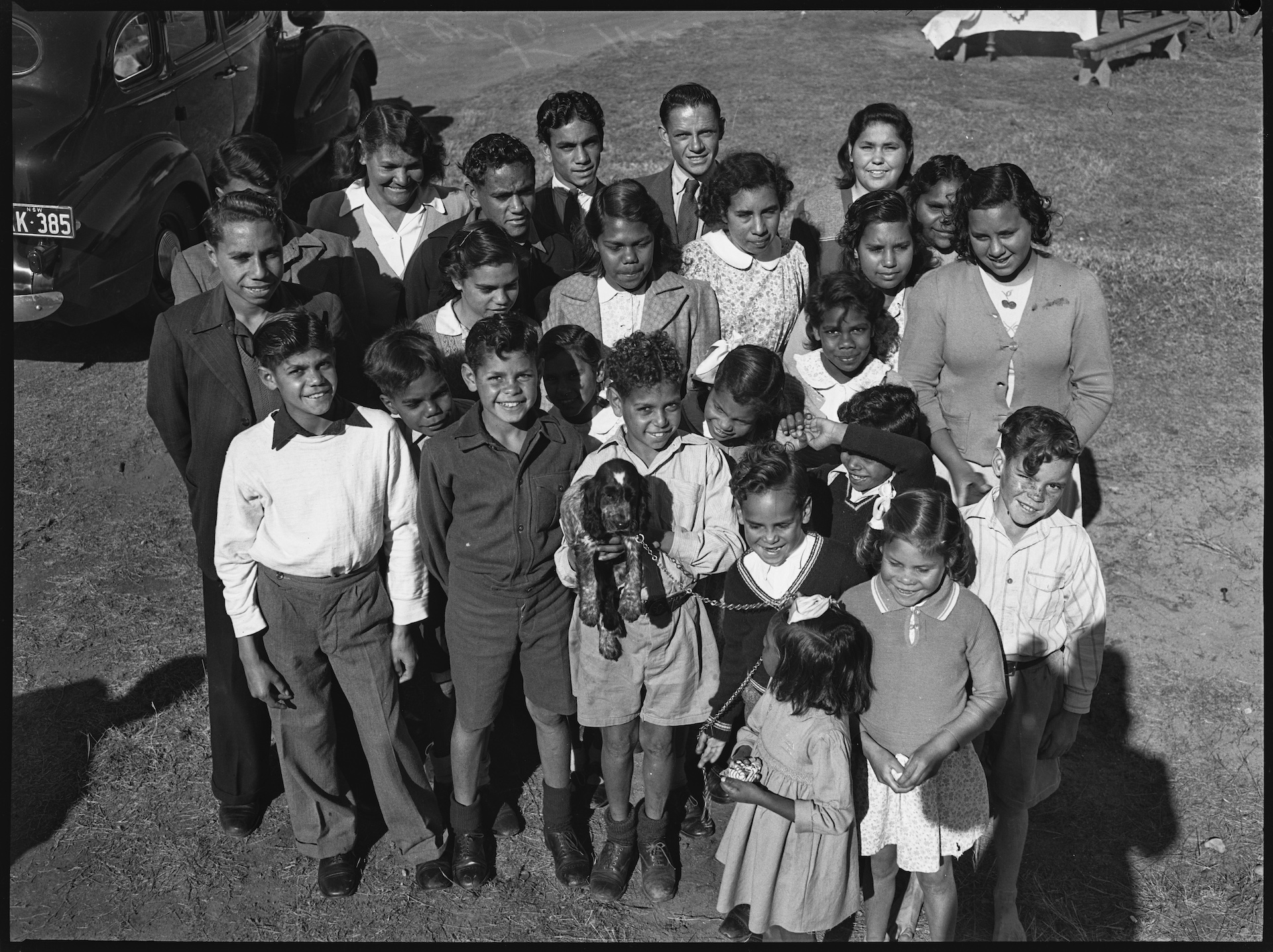 NT Children at the Mulgoa Mission Christmas 1946