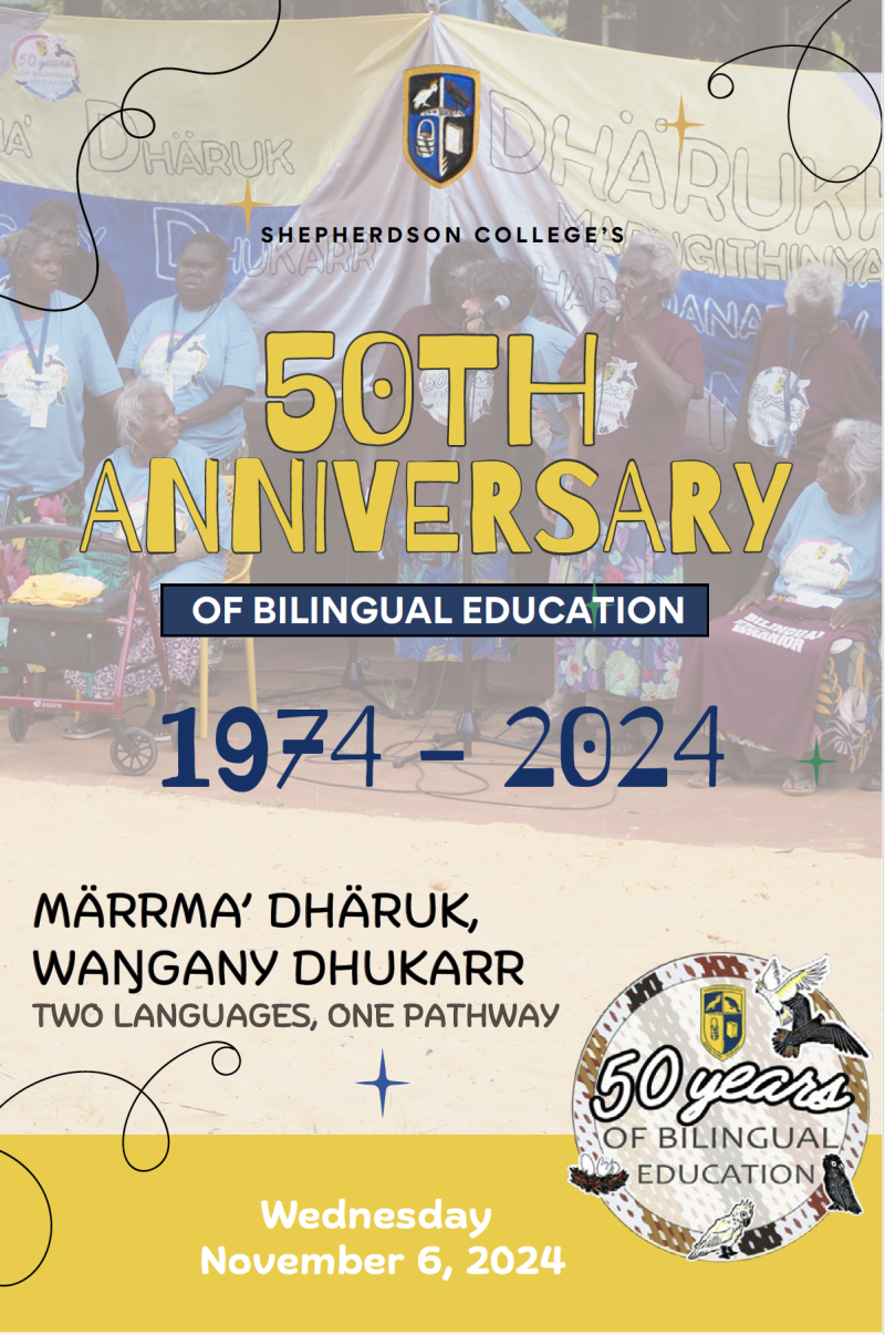 Cover of the 50th Anniversary Celebration album from Shepherdson