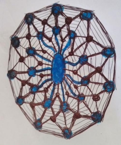 Drawing of logo concept by Elizabeth Ganygulpa