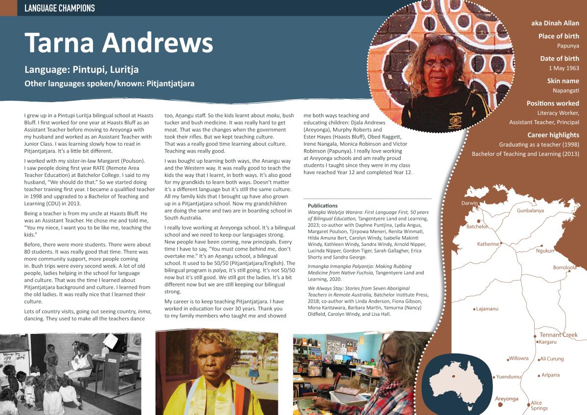 Thumbnail Tarna Andrews Poster