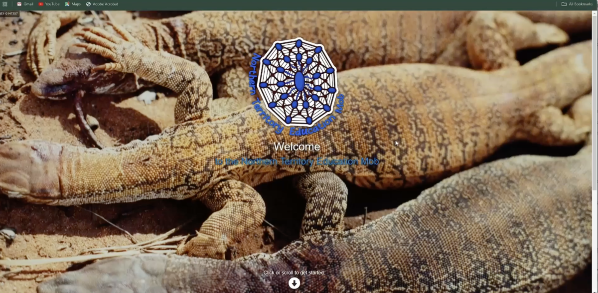 Log in Screen Digital Keeping Place